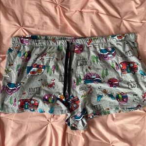 Happy camper sleep shorts